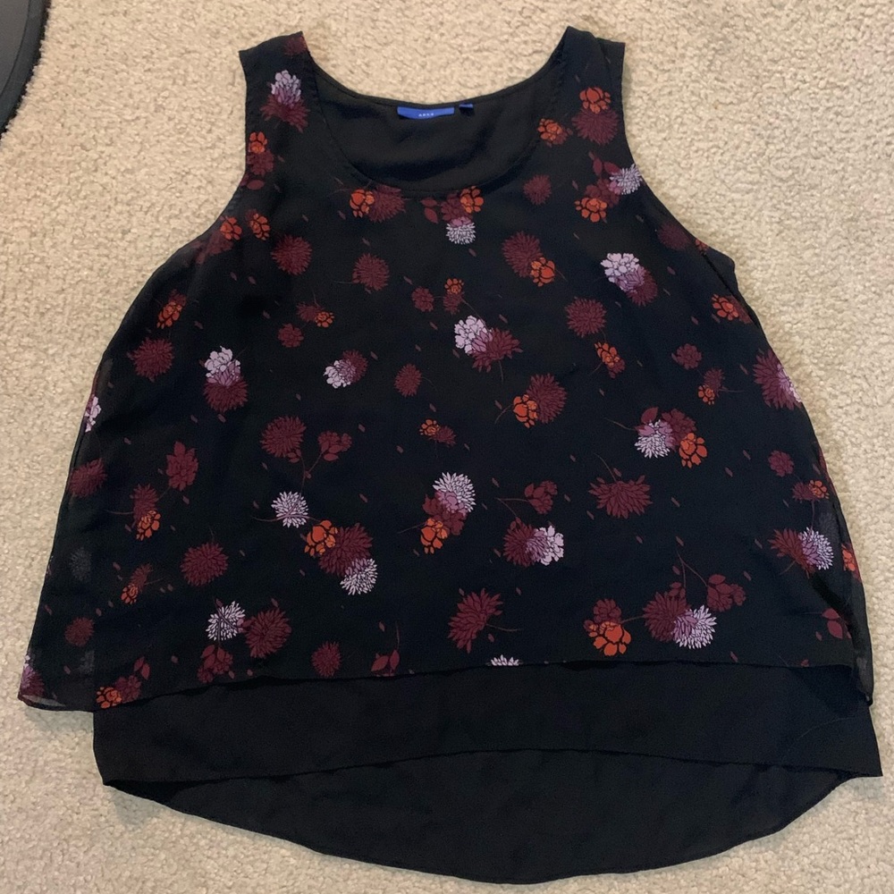 Apt. 9 Floral Tank Blouse